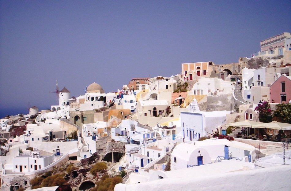 Santorini Island in Greece - the most beautiful island in the world