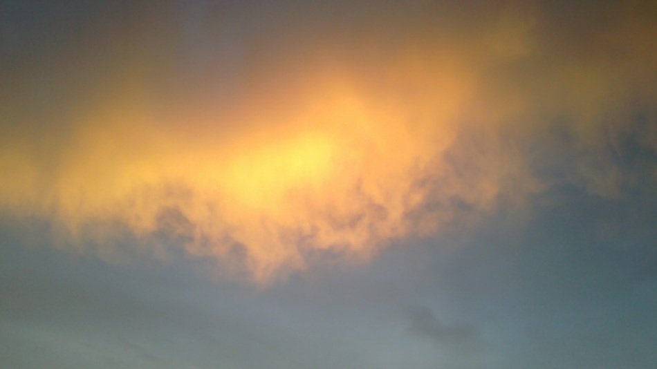 perfect sunset light