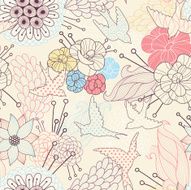 Seamless Floral Pattern N173