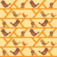 Birds seamless pattern N6