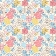 Seamless Floral Pattern N174