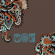 Ethnic indian vector design