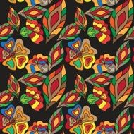 floral seamless pattern N115