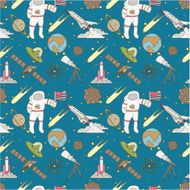 Seamless space pattern N17