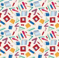 seamless stationery pattern N9