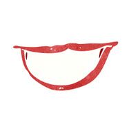cartoon grinning mouth N18