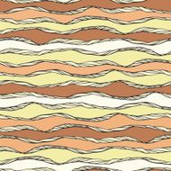 Seamless pattern with abstract Âwaves ornamen