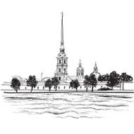St Petersburg landmark Russia