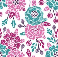 Seamless Floral Pattern N175