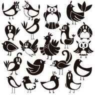 Birds Vector Set N2