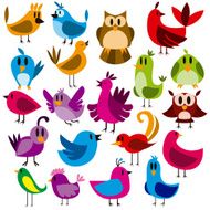 Birds Vector Set N3