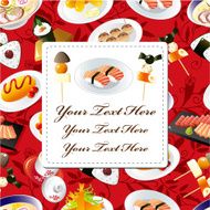 Japanese food menu N2