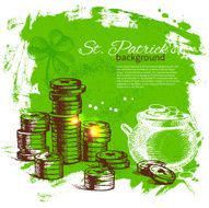 St Patrick&#039;s day background N12