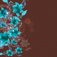 Beautiful floral background N19