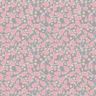 Seamless Abstract Pink Flower