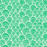 Seamless pattern with abstract stylized hand drawn scale texture N19