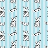 Bunny Seamless Pattern