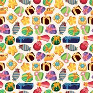 seamless gift pattern N6