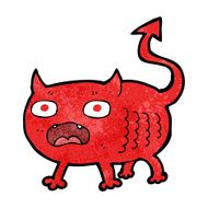 cartoon little imp N61