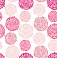 Seamless texture with flowers Endless floral pattern N112