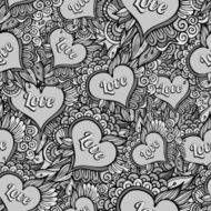 Valentine&#039;s eamless pattern N2