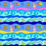 seamless childish pattern