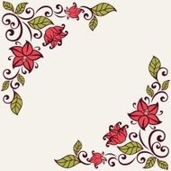Flourish invitation card N6