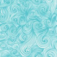 seamless abstract hand-drawn pattern waves N25