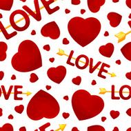 seamless background by St Valentine&#039;s Day