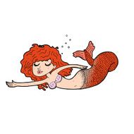 Cartoon Mermaid N108
