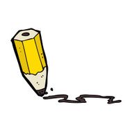 cartoon drawing pencil N9