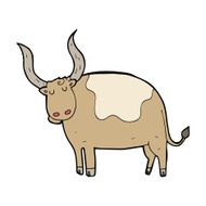 Cartoon Ox N19