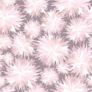 floral seamless pattern of chrysanthemums - Illustration N5