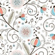 Seamless Floral Pattern N190