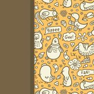 Baby Girl Invitation Card N3