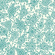 Seamless Floral Pattern N191