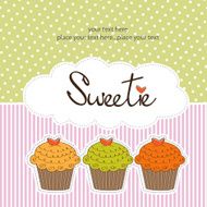Birthday cupcake N47