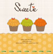 Birthday cupcake N48