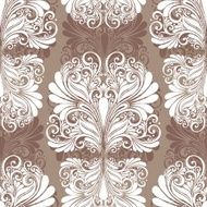 Seamless Ornate Pattern (Vector) N11