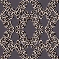 Seamless Ornate Pattern (Vector) N15