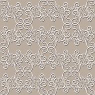 Seamless Ornate Pattern (Vector) N16