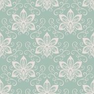 Seamless Floral Pattern (Vector) N77