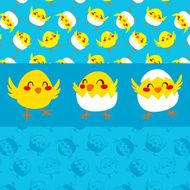 Happy Chicks Dancing