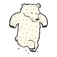 Dancing Polar Bear Cartoon N4