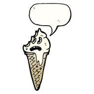Ice Cream Cartoon Character N33