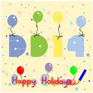 happy new year 2014 background N7