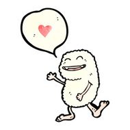 Cartoon Friendly Monster N18