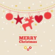 christmas greeting card N108