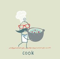 cook is soup in the cauldron N2