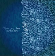 Floral Pattern With Copy Space